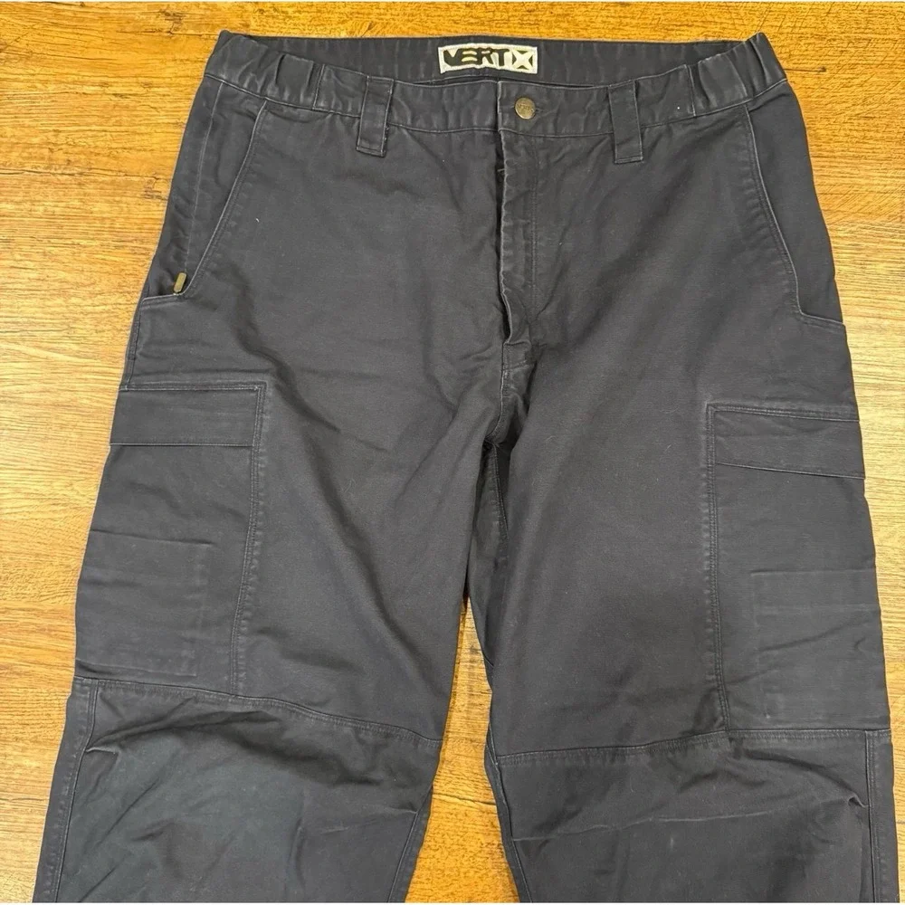Vertx Blue Tactical Utility Outdoor Hiking Cargo Canvas Work Pants‎ Men's 36x31